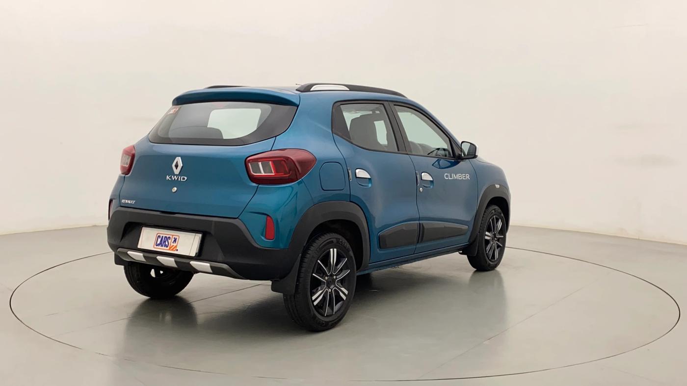 2022 Renault Kwid CLIMBER MT 1.0, Petrol, Manual, 9,549 km, Right Back Diagonal