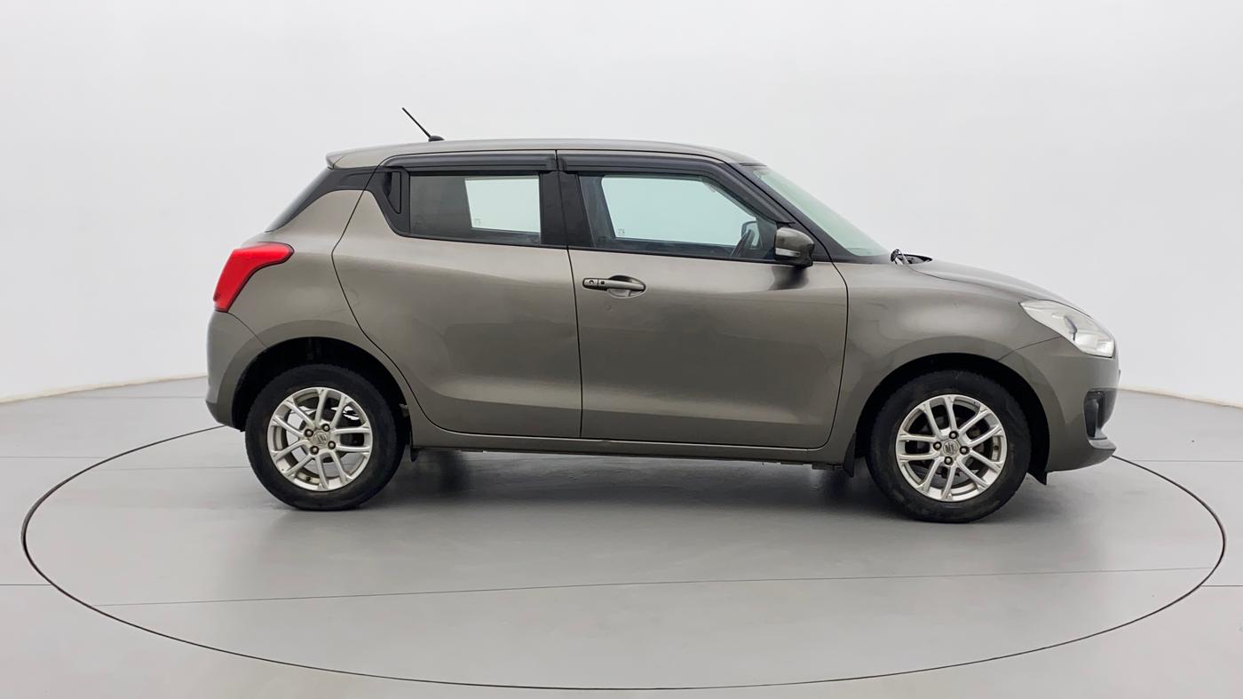 2018 Maruti Swift ZXI AMT, Petrol, Automatic, 59,782 km, Right Side View