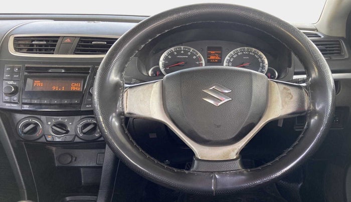 2015 Maruti Swift VXI, Petrol, Manual, 88,830 km, Steering Wheel Close Up