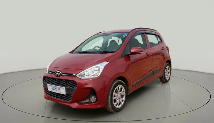 2019 Hyundai Grand i10 SPORTZ 1.2 KAPPA VTVT, Petrol, Manual, 14,925 km, Left Front Diagonal