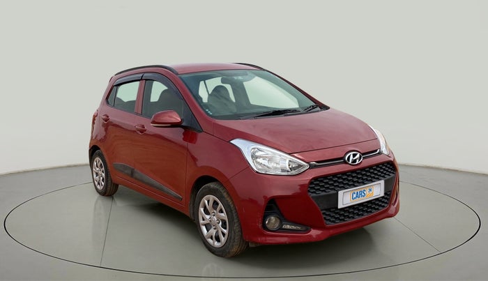 2019 Hyundai Grand i10 SPORTZ 1.2 KAPPA VTVT, Petrol, Manual, 14,925 km, Right Front Diagonal