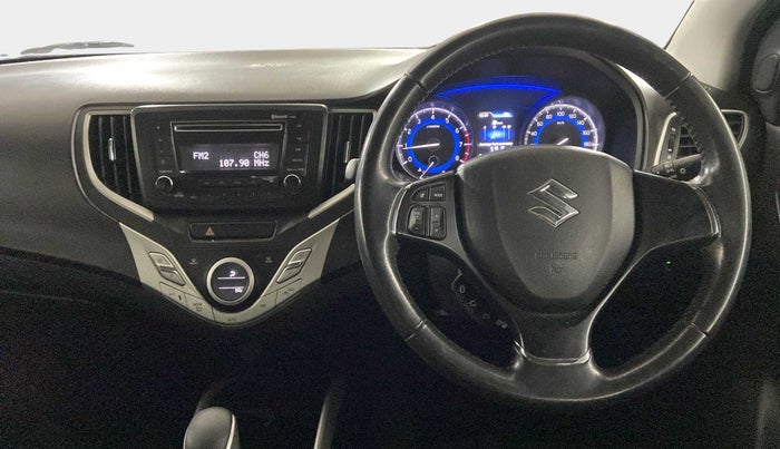 2017 Maruti Baleno ZETA CVT PETROL 1.2, Petrol, Automatic, 44,586 km, Steering Wheel Close Up