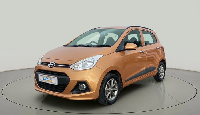 2015 Hyundai Grand i10 ASTA (O) 1.2 KAPPA VTVT, Petrol, Manual, 63,488 km, Left Front Diagonal