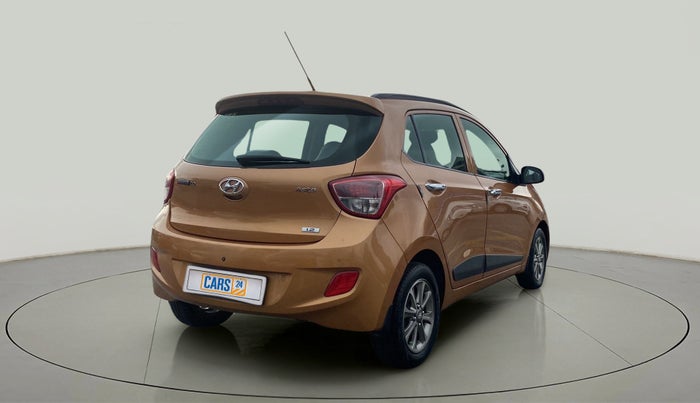 2015 Hyundai Grand i10 ASTA (O) 1.2 KAPPA VTVT, Petrol, Manual, 63,488 km, Right Back Diagonal