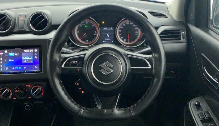 2018 Maruti Swift VDI AMT, Diesel, Automatic, 74,853 km, Steering Wheel Close Up