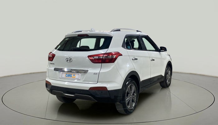 2018 Hyundai Creta SX PLUS AT 1.6 PETROL, Petrol, Automatic, 40,752 km, Right Back Diagonal
