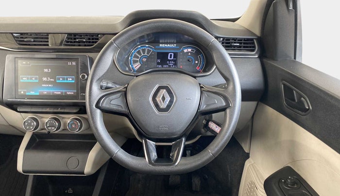 2020 Renault TRIBER RXT AMT, Petrol, Automatic, 15,152 km, Steering Wheel Close Up