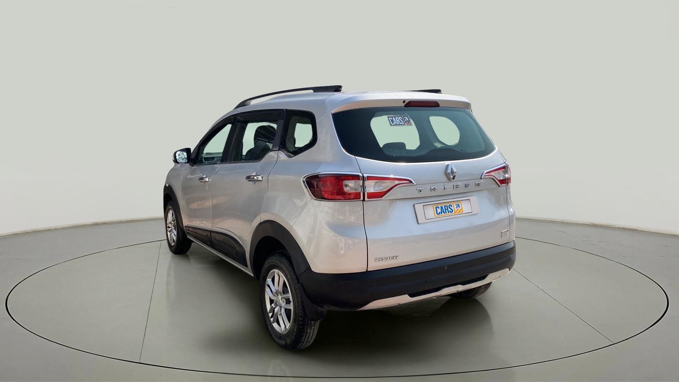 2020 Renault TRIBER RXT AMT, Petrol, Automatic, 15,152 km, Left Back Diagonal