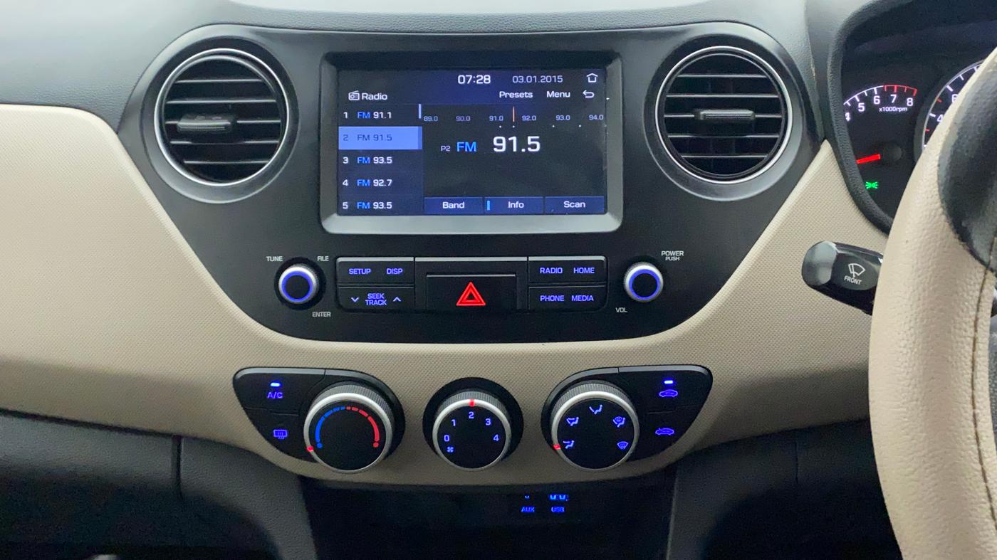2018 Hyundai Grand i10 SPORTZ 1.2 KAPPA VTVT, Petrol, Manual, 75,741 km, Air Conditioner