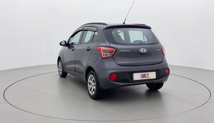 2018 Hyundai Grand i10 SPORTZ 1.2 KAPPA VTVT, Petrol, Manual, 75,741 km, Left Back Diagonal