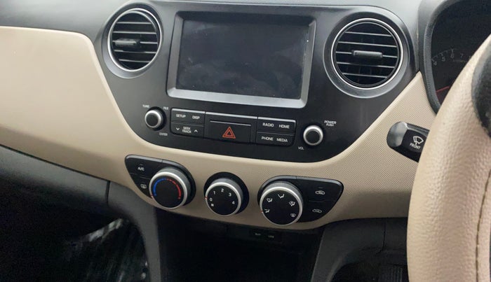 2018 Hyundai Grand i10 SPORTZ 1.2 KAPPA VTVT, Petrol, Manual, 75,741 km, AC Unit - Directional switch has minor damage