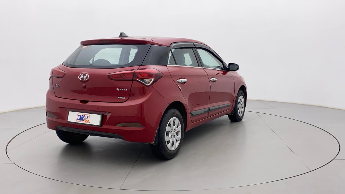 2016 Hyundai Elite i20 SPORTZ 1.2, Petrol, Manual, 78,678 km, Right Back Diagonal