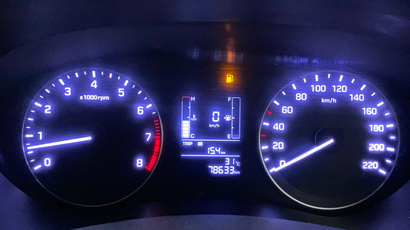 2016 Hyundai Elite i20 SPORTZ 1.2, Petrol, Manual, 78,678 km, Odometer Image