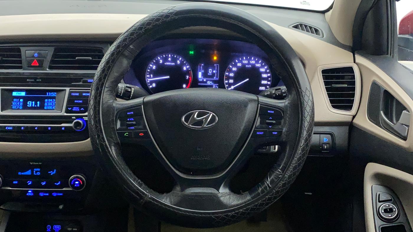 2016 Hyundai Elite i20 SPORTZ 1.2, Petrol, Manual, 78,678 km, Steering Wheel Close Up