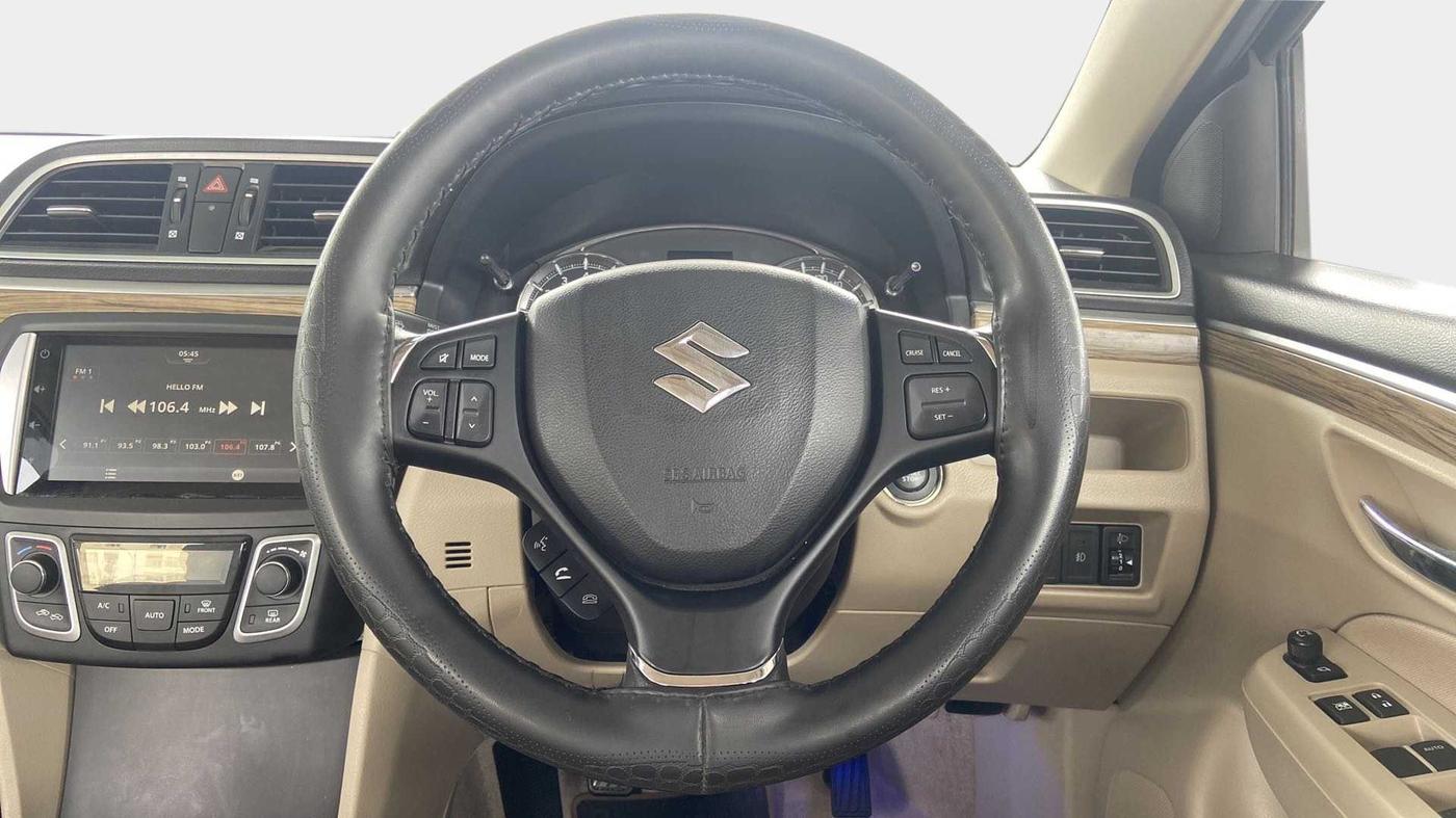 2022 Maruti Ciaz ZETA 1.5 SHVS MT PETROL, Petrol, Manual, 7,227 km, Steering Wheel Close Up