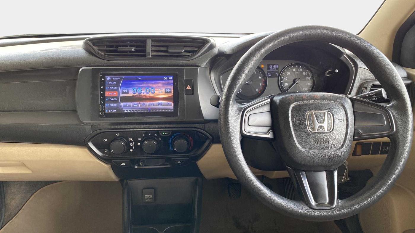 2019 Honda Amaze 1.2L I-VTEC E, Petrol, Manual, 31,337 km, Air Conditioner