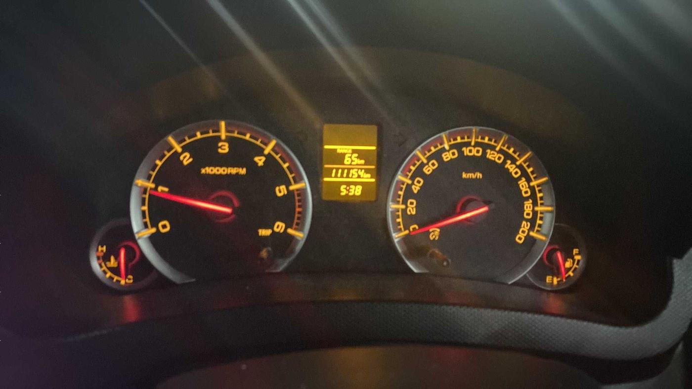 2013 Maruti Swift VDI, Diesel, Manual, 1,11,128 km, Odometer Image