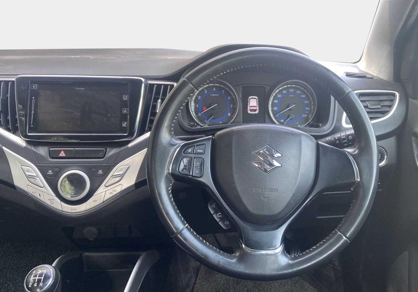 2018 Maruti Baleno ALPHA PETROL 1.2, Petrol, Manual, 71,615 km, Steering Wheel Close Up