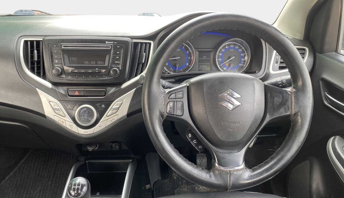 2016 Maruti Baleno DELTA PETROL 1.2, Petrol, Manual, 42,379 km, Steering Wheel Close Up