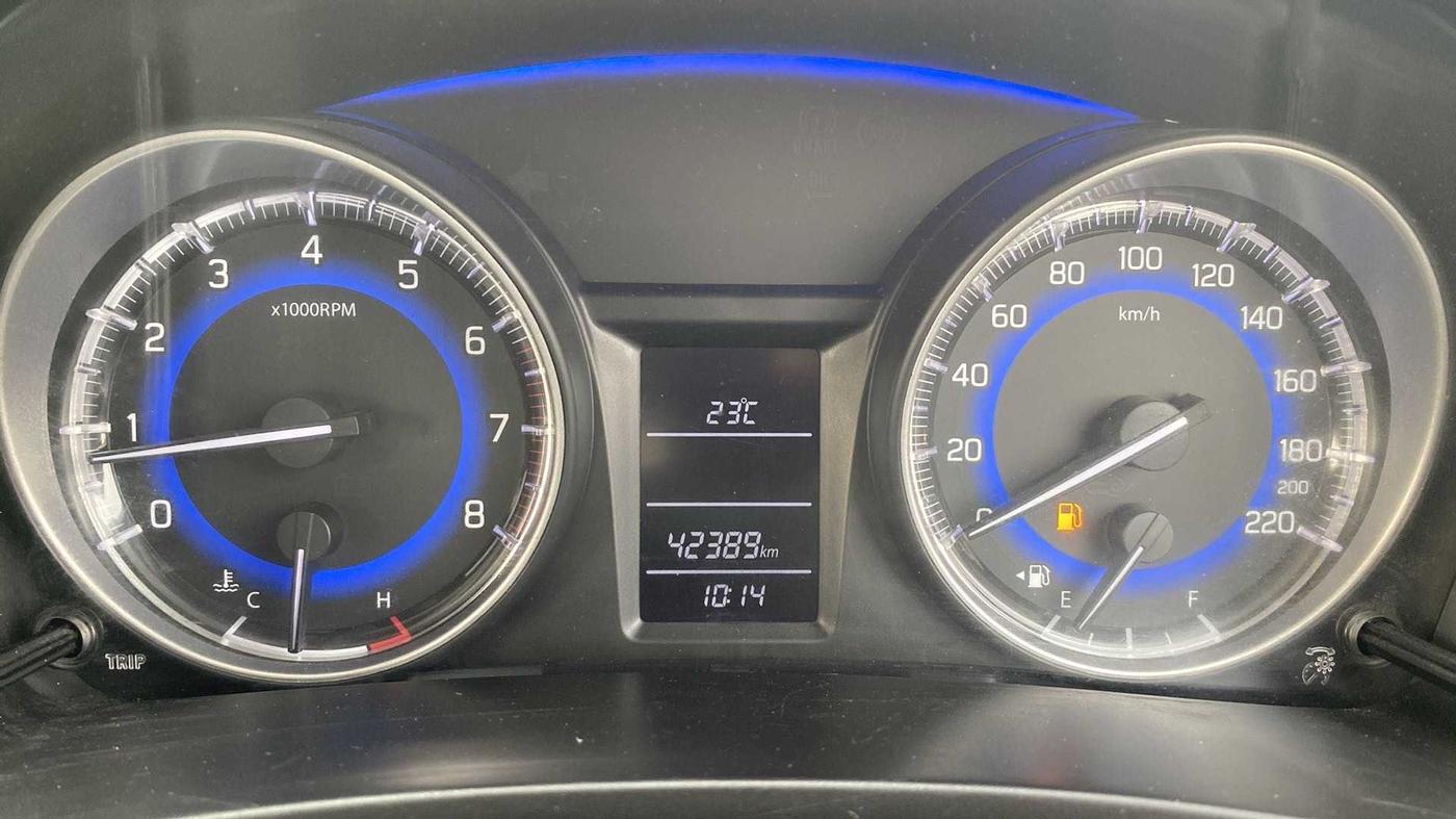 2016 Maruti Baleno DELTA PETROL 1.2, Petrol, Manual, 42,379 km, Odometer Image