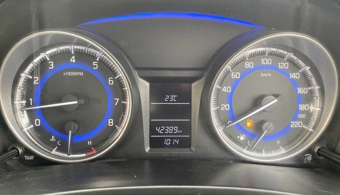 2016 Maruti Baleno DELTA PETROL 1.2, Petrol, Manual, 42,379 km, Odometer Image
