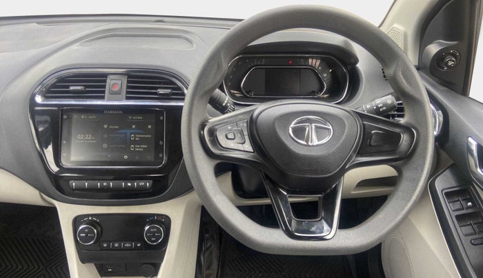 2022 Tata TIGOR XZA PLUS PETROL, Petrol, Automatic, 11,240 km, Steering Wheel Close Up