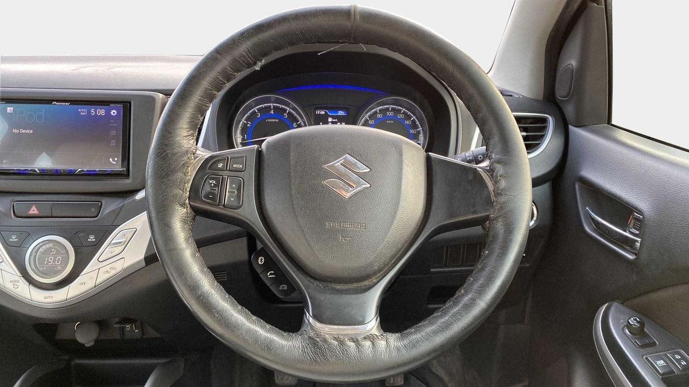 2018 Maruti Baleno ZETA PETROL 1.2, Petrol, Manual, 61,093 km, Steering Wheel Close Up