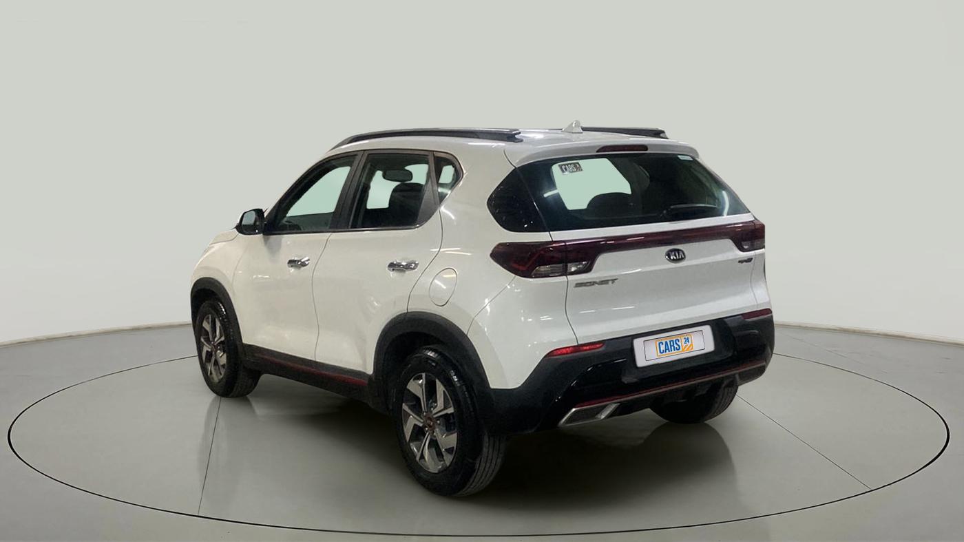2021 KIA SONET GTX PLUS 1.5 AT, Diesel, Automatic, 24,773 km, Left Back Diagonal