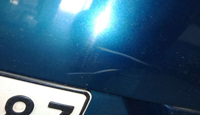 2018 Maruti IGNIS ZETA 1.2 AMT, Petrol, Automatic, 49,117 km, Dicky (Boot door) - Minor scratches