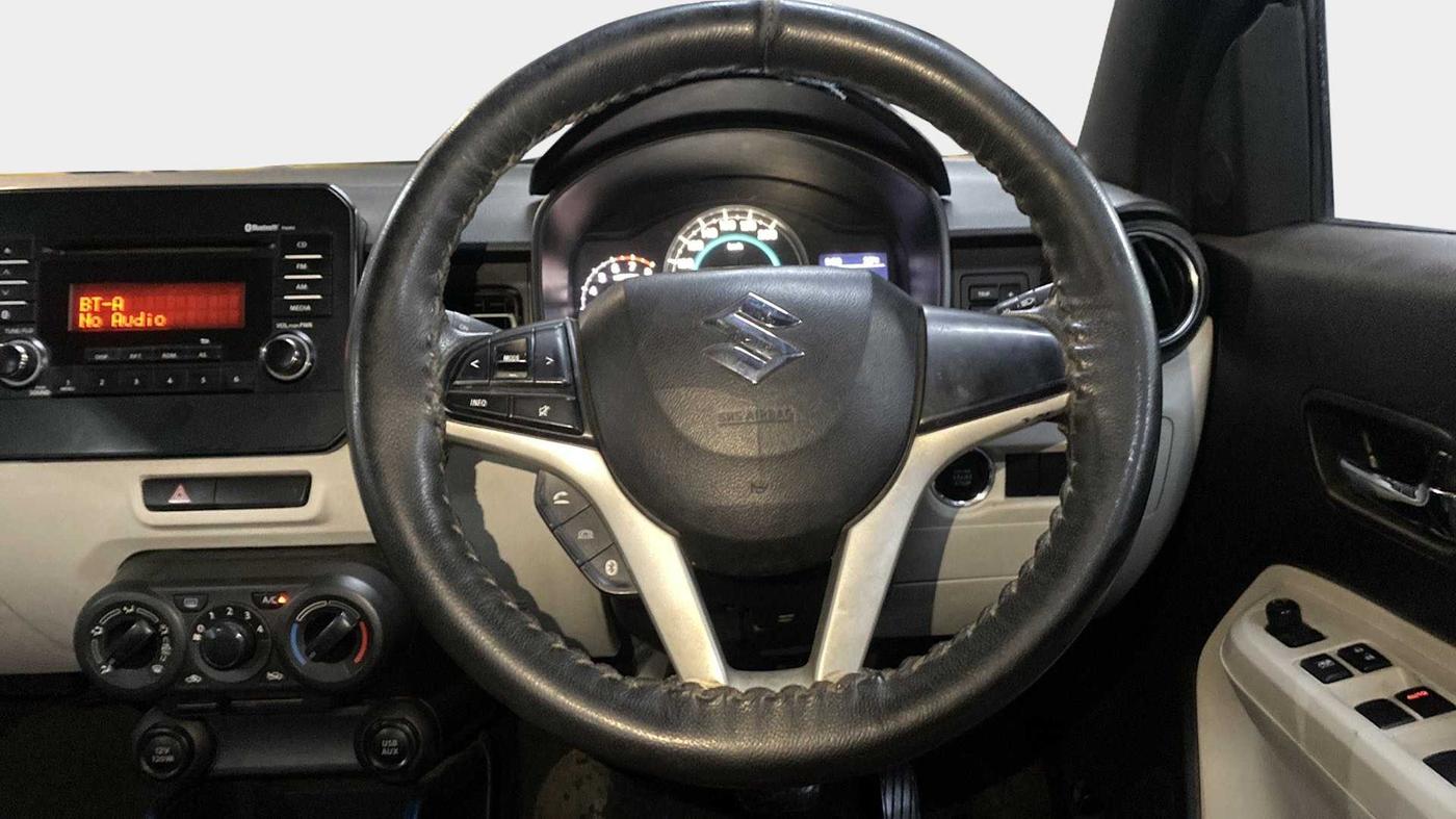 2018 Maruti IGNIS ZETA 1.2 AMT, Petrol, Automatic, 49,117 km, Steering Wheel Close Up