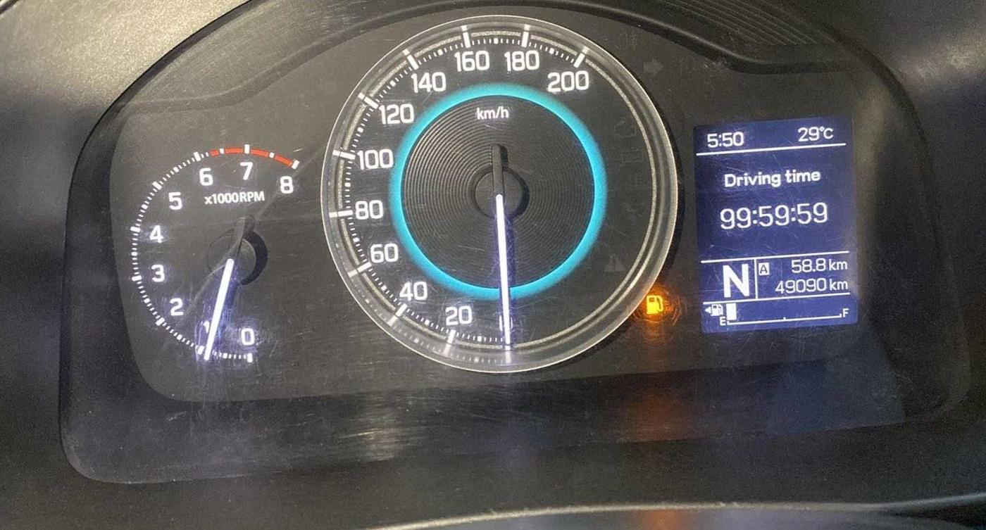 2018 Maruti IGNIS ZETA 1.2 AMT, Petrol, Automatic, 49,117 km, Odometer Image