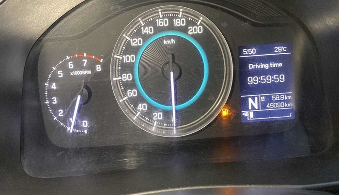 2018 Maruti IGNIS ZETA 1.2 AMT, Petrol, Automatic, 49,117 km, Odometer Image