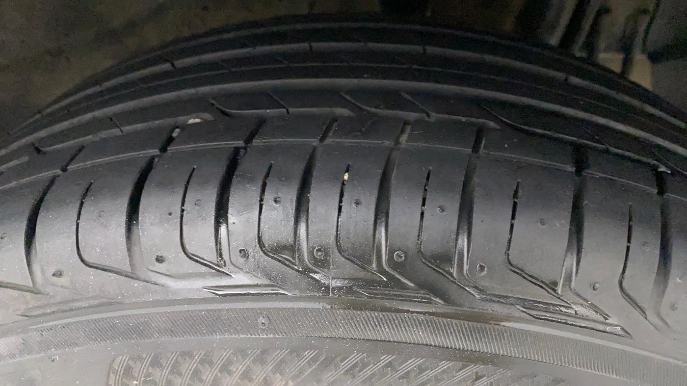 2021 Tata NEXON XMA DIESEL, Diesel, Automatic, 36,261 km, Left Rear Tyre Tread