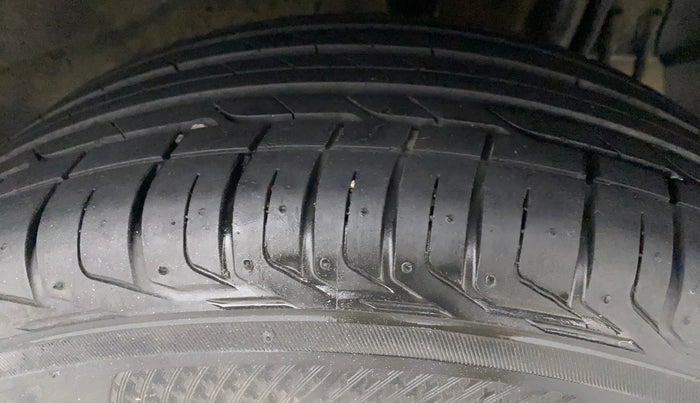 2021 Tata NEXON XMA DIESEL, Diesel, Automatic, 36,261 km, Left Rear Tyre Tread