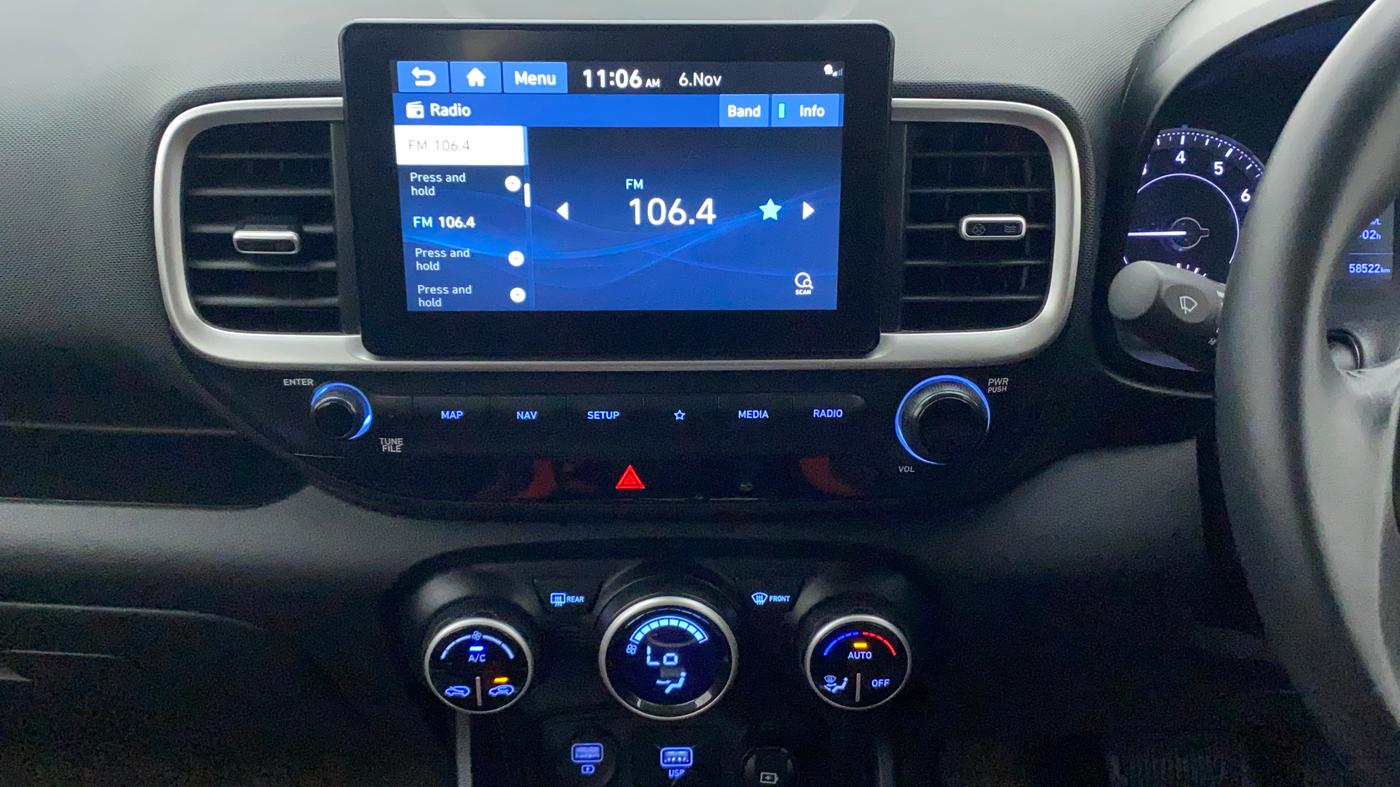 2019 Hyundai VENUE SX PLUS 1.0 TURBO DCT, Petrol, Automatic, 58,696 km, Air Conditioner