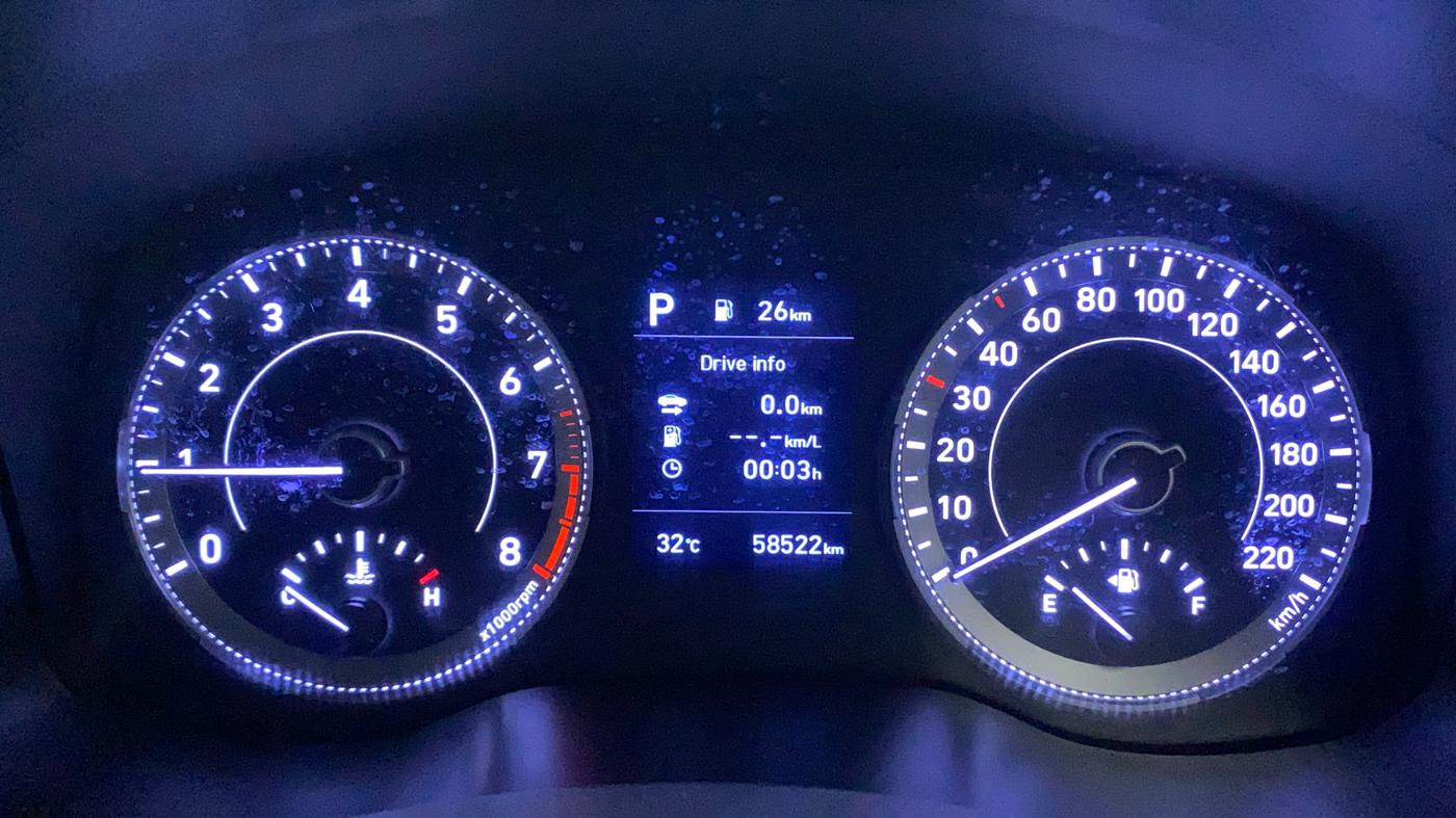 2019 Hyundai VENUE SX PLUS 1.0 TURBO DCT, Petrol, Automatic, 58,696 km, Odometer Image