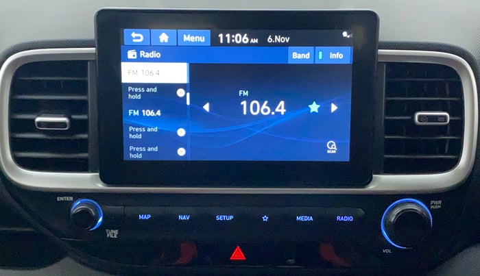 2019 Hyundai VENUE SX PLUS 1.0 TURBO DCT, Petrol, Automatic, 58,696 km, Infotainment System