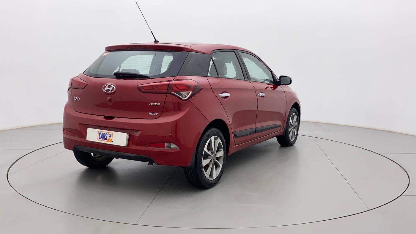 2015 Hyundai Elite i20 ASTA 1.2, Petrol, Manual, 53,736 km, Right Back Diagonal
