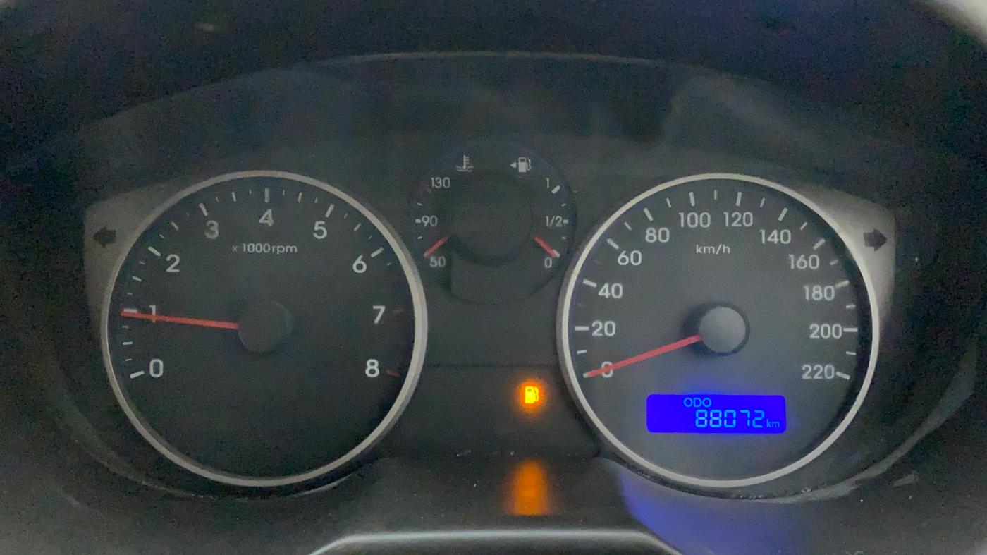 2012 Hyundai i20 MAGNA 1.2, Petrol, Manual, 88,071 km, Odometer Image