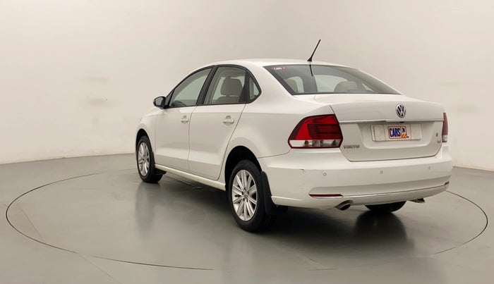 2017 Volkswagen Vento HIGHLINE PLUS 1.2 AT 16 ALLOY, Petrol, Automatic, 24,543 km, Left Back Diagonal