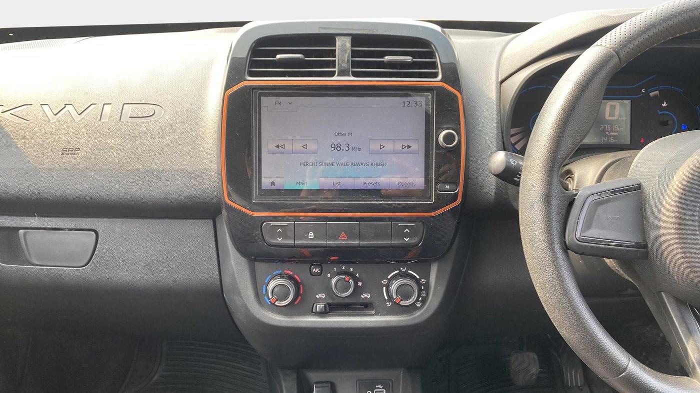 2021 Renault Kwid CLIMBER 1.0 AMT (O), Petrol, Automatic, 27,484 km, Air Conditioner