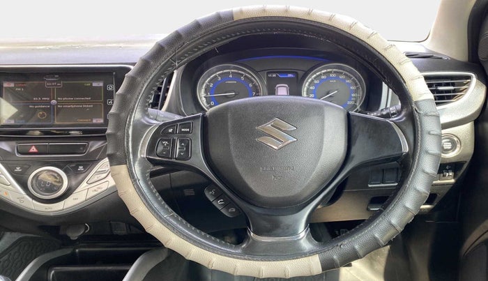 2018 Maruti Baleno ALPHA PETROL 1.2, Petrol, Manual, 60,441 km, Steering Wheel Close Up
