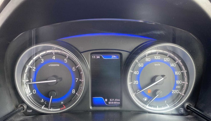 2018 Maruti Baleno ALPHA PETROL 1.2, Petrol, Manual, 60,441 km, Odometer Image