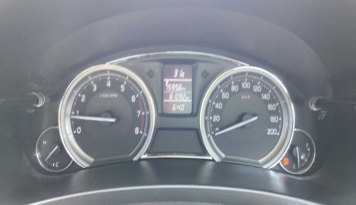 2015 Maruti Ciaz VXI, Petrol, Manual, 81,132 km, Odometer Image