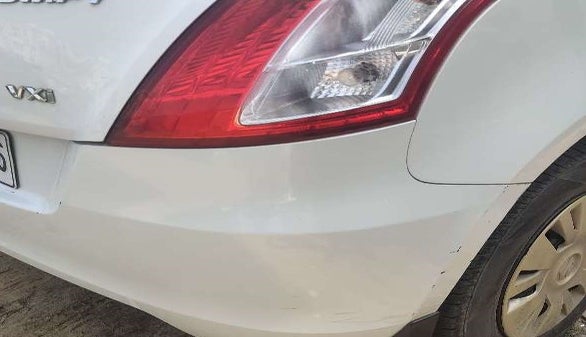 2012 Maruti Swift VXI, Petrol, Manual, 99,553 km, Rear bumper - Minor scratches