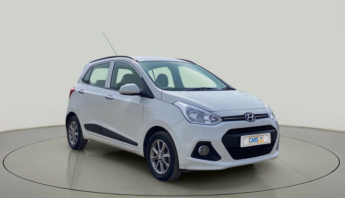 2016 Hyundai Grand i10 ASTA (O) AT 1.2 KAPPA VTVT, Petrol, Automatic, 23,035 km, Right Front Diagonal