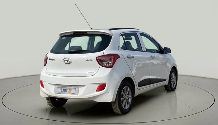2016 Hyundai Grand i10 ASTA (O) AT 1.2 KAPPA VTVT, Petrol, Automatic, 23,035 km, Right Back Diagonal