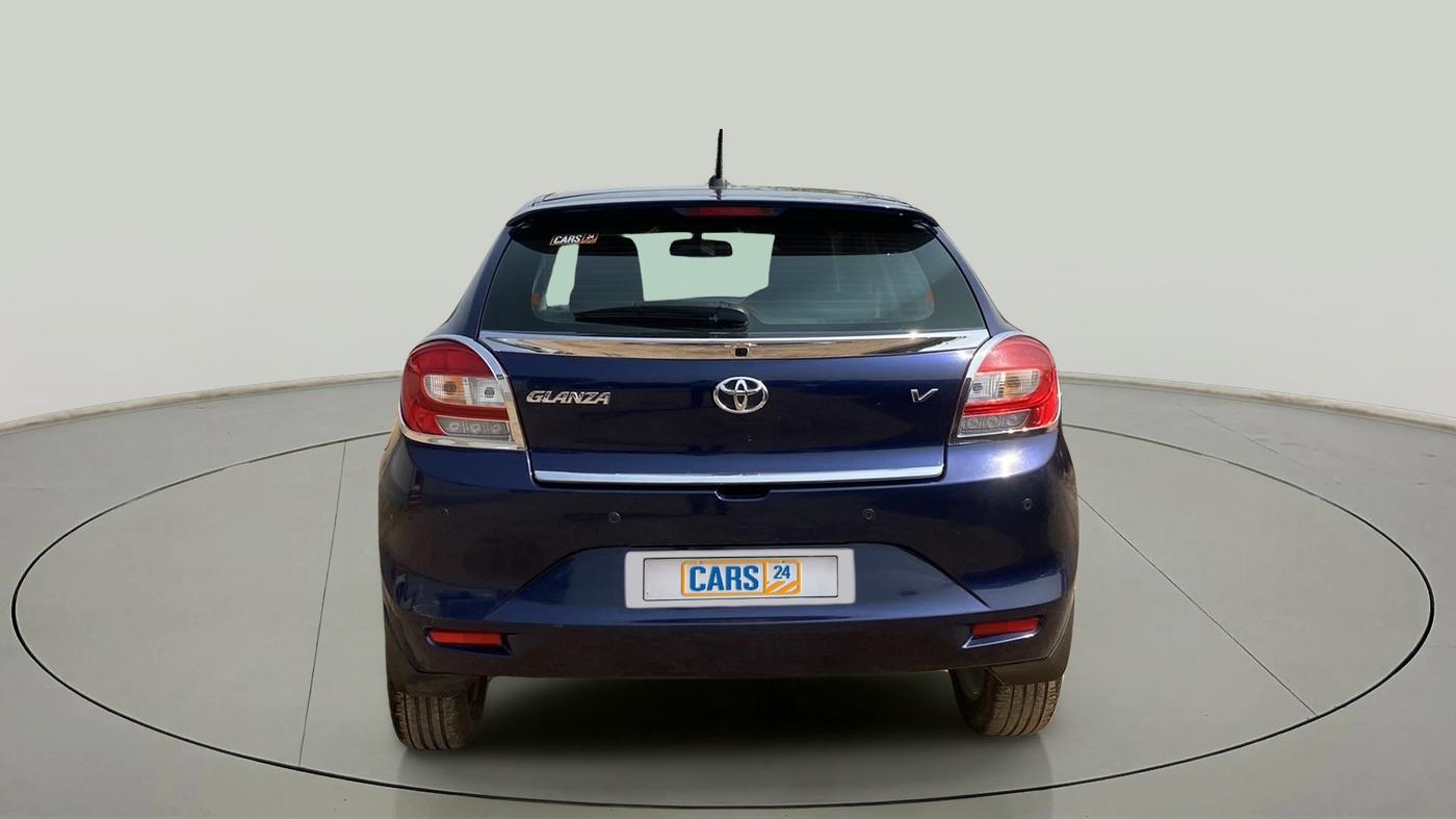 2020 Toyota Glanza V CVT, Petrol, Automatic, 26,598 km, Back/Rear