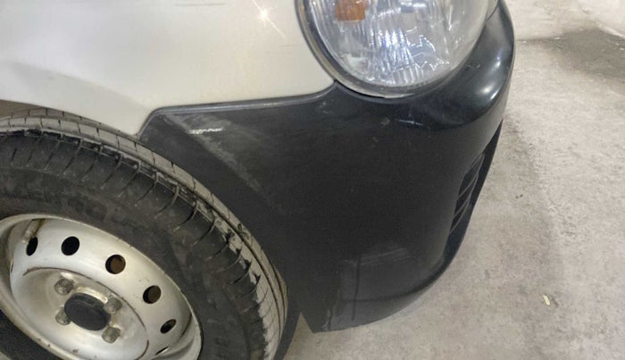 2012 Maruti Alto LXI, Petrol, Manual, 73,594 km, Front bumper - Minor scratches