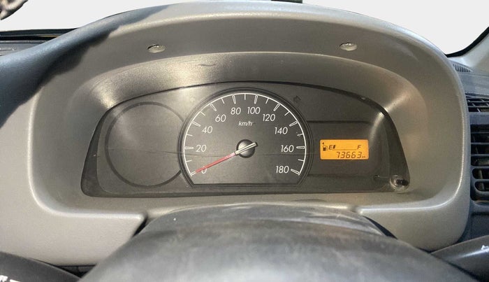 2012 Maruti Alto LXI, Petrol, Manual, 73,594 km, Odometer Image